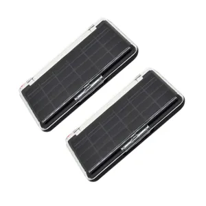 2pcs 24 Eye Shadow Tray Blush Lipstick Eyeshadow Clear Tray Magnetic Palette Loose Powder Containers Empty Cosmetic Cases Diy Cosmetic Pallet Cosmetic Container Valet Packing Box, Black