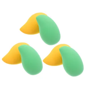 6Pcs Shape Makeup Dry Wet Powder Applicators for Travel Essential Cosmetic Supplies for Home and Salon Use Gentle Smooth Touch