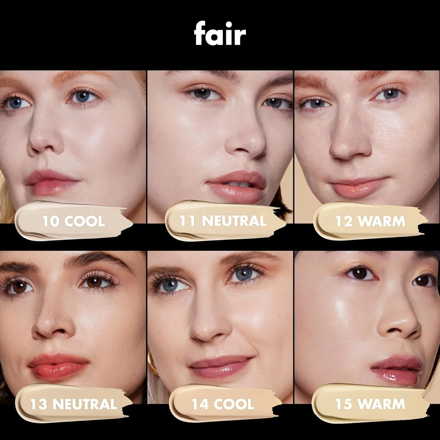e.l.f. Soft Glam Foundation, Medium Coverage, Long-Lasting & Buildable Foundation For A Smooth, Satin Finish, Vegan & Cruelty-Free, 13 Fair Neutral