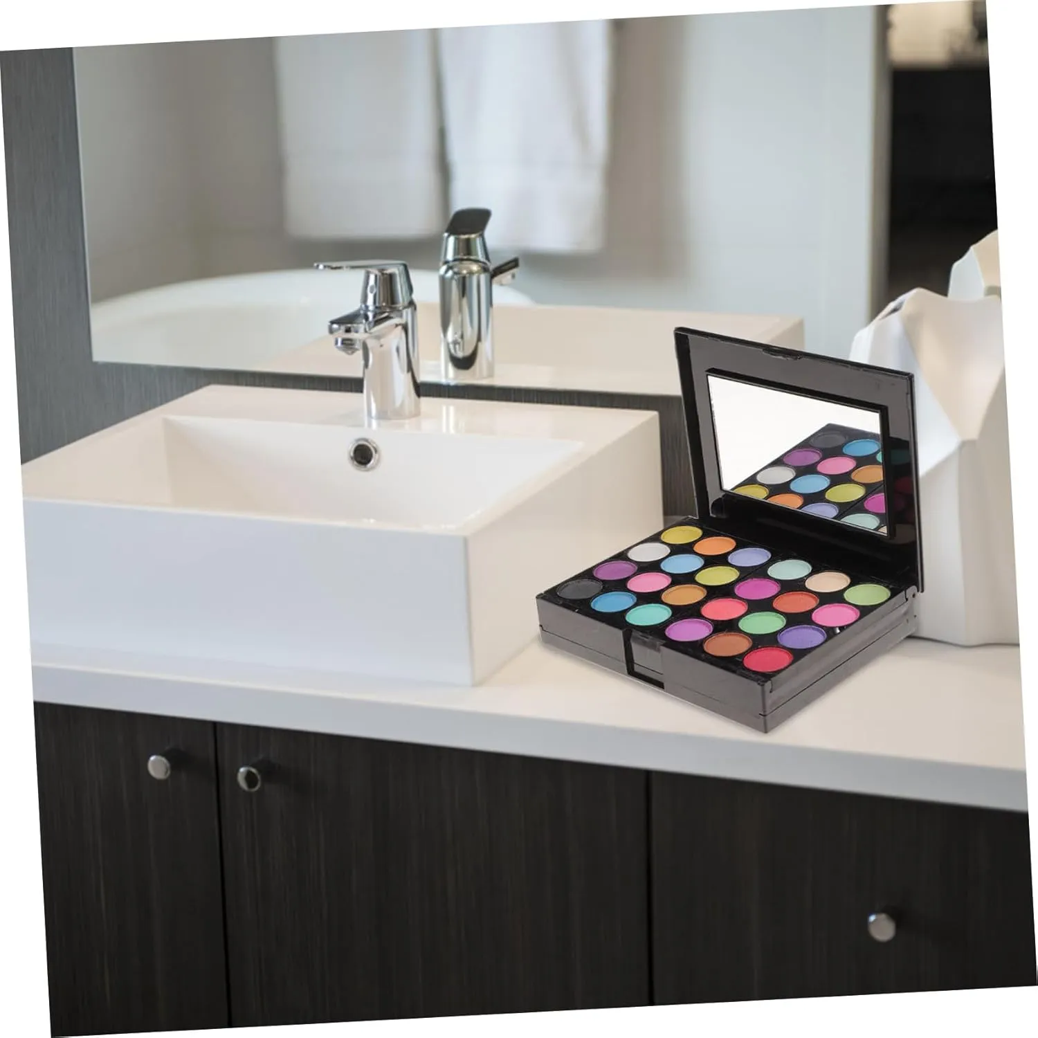 FRCOLOR Makeup Set Eyeshadows Lip Gloss Blushes Pressed Powders Versatile Cosmetics Kit for Skin and Vibrant Looks