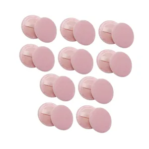 Hemoton 20pcs Loose Powder Puff Soft Makeup Pads for Smooth Application Skin-friendly Lint Material for Dry Powder Use for Women and Girls