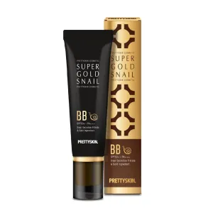 Hydrating BB Cream for Uneven Skin Tone & Blemishes  Lightweight, High-Coverage Korean Beauty Formula with Snail Mucin & Gold  Breathable Daily Makeup 1.75 fl oz